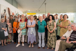 Eröffnung der Ausstellung Wer bin denn du? von Luis Sammer in der Galerie am Flughafen Graz