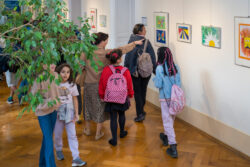 Eröffnung der Ausstellung Unsere Lieblingswerke der Volksschule Murfeld in der Jugendgalerie im Grazer Rathaus