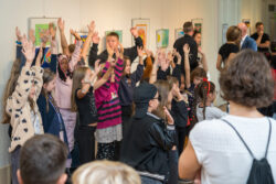 Eröffnung der Ausstellung Unsere Lieblingswerke der Volksschule Murfeld in der Jugendgalerie im Grazer Rathaus