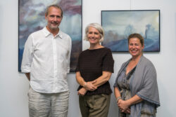 Eröffnung der Ausstellung Begegnungszone von Claudia Schützinger-Hercog in der Galerie am Flughafen Graz